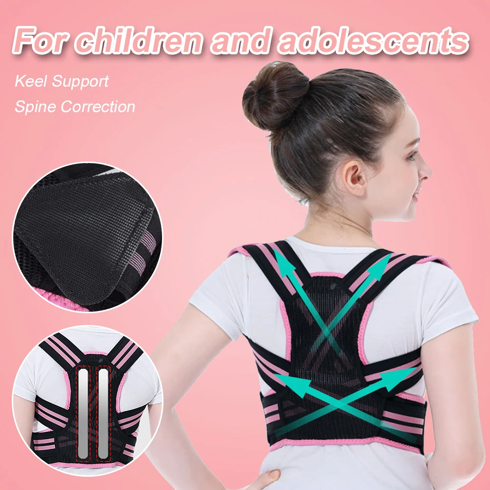 Posture Corrector for Kids and Teens Adjustable Comfortable Upper Back Brace to Improve Slouch Back Pain Prevent Humpback Unisex
Posture Corrector for Kids and Teens Adjustable Comfortable Upper Back Brace to Improve Slouch Back Pain Prevent Humpback Unisex