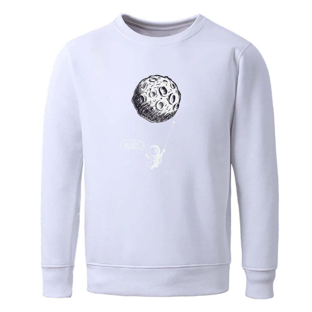 Sweatshirt To The Moon Astronauts Cartoon Printing Men Pullovers Street Hip Hop Sweatshirts Mens Loose High Quality Hoodies
Sweatshirt To The Moon Astronauts Cartoon Printing Men Pullovers Street Hip Hop Sweatshirts Mens Loose High Quality Hoodies