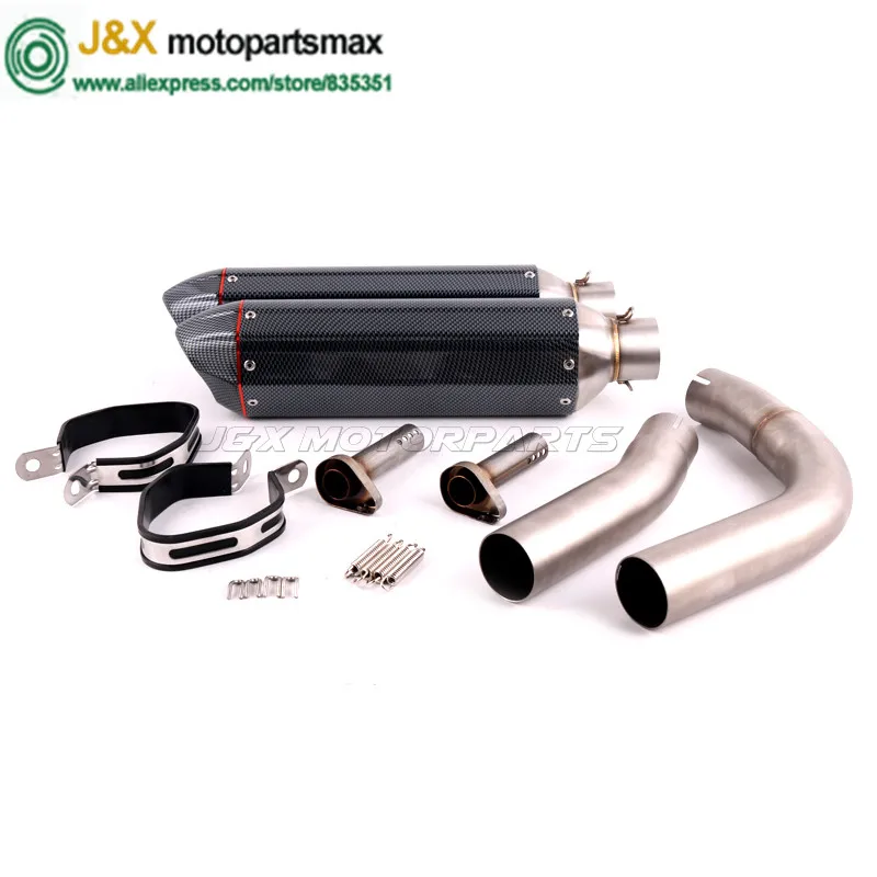 Motorcycle Exhaust Muffler Escape Middle Link Contact Pipe Full System Slip On For yamaha YZF 1000 YZF1000 YZF-R1 R1 2009-2014
Motorcycle Exhaust Muffler Escape Middle Link Contact Pipe Full System Slip On For yamaha YZF 1000 YZF1000 YZF-R1 R1 2009-2014