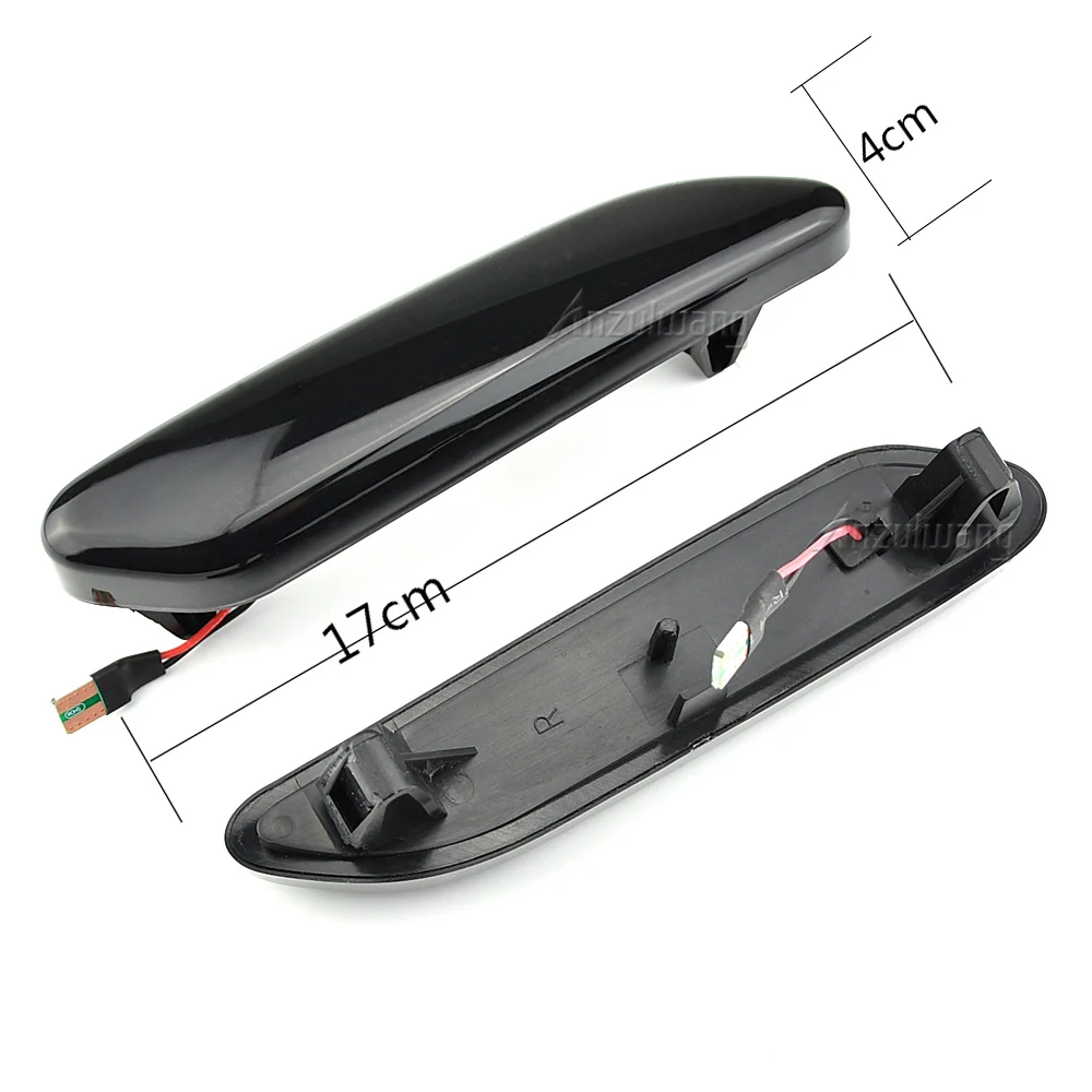 2PCS Smoke Lens Dynamic Flowing LED Turn Signal Side Marker Light Blinker Lamp For BMW Mini Cooper R60 Countryman R61 Paceman
2PCS Smoke Lens Dynamic Flowing LED Turn Signal Side Marker Light Blinker Lamp For BMW Mini Cooper R60 Countryman R61 Paceman