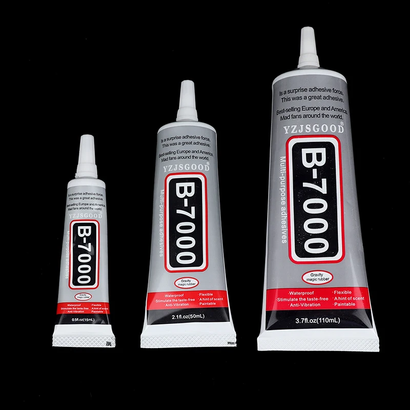 B7000 15ml 50ml 110ml Mobile Phone Screen Super Glue B-7000 Adhesive Telephone Glass Glue Repair Point Diamond Jewelry DIY Glue
B7000 15ml 50ml 110ml Mobile Phone Screen Super Glue B-7000 Adhesive Telephone Glass Glue Repair Point Diamond Jewelry DIY Glue