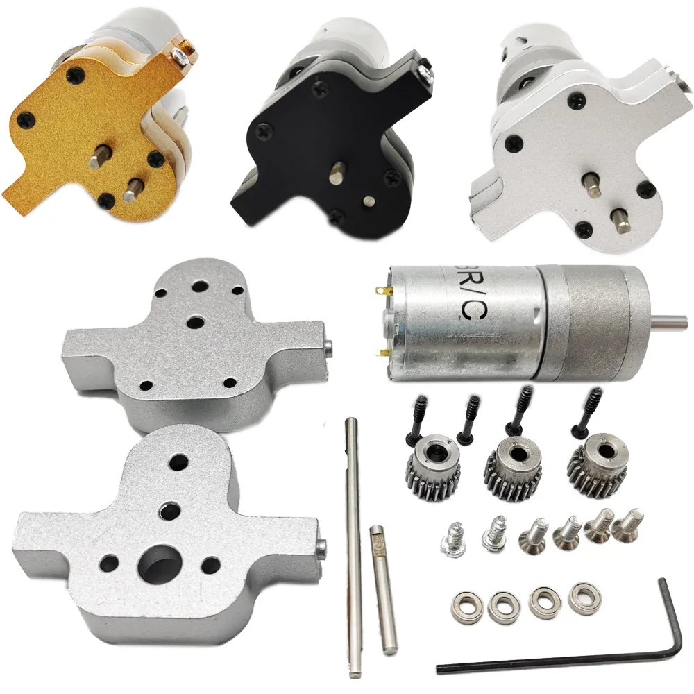 Metal Transfer Box For WPL Four- And Six-wheel Drive Army Kagas DIY Upgrade Modified Model
Metal Transfer Box For WPL Four- And Six-wheel Drive Army Kagas DIY Upgrade Modified Model