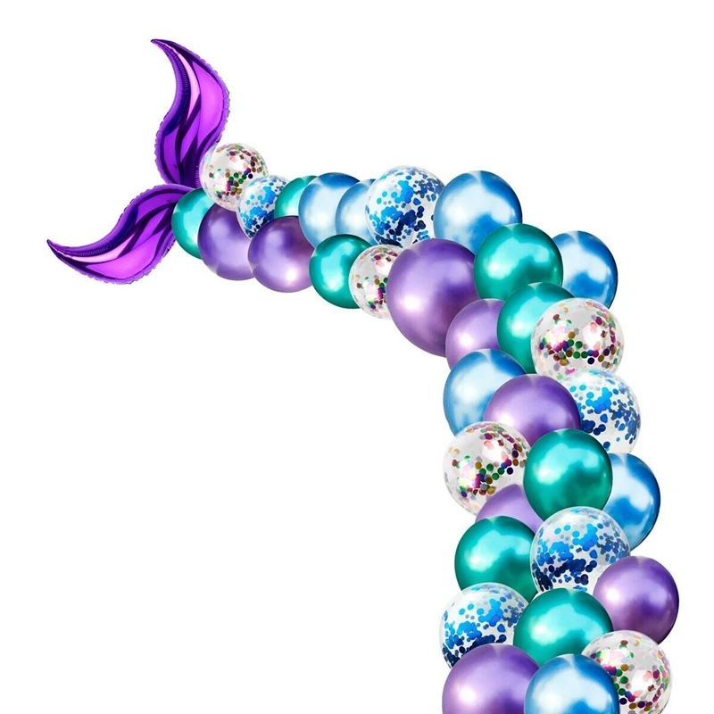 44PCS Mermaid Tail Balloon Arch Set Baby Shower Kids Happy Birthday Party Decor
44PCS Mermaid Tail Balloon Arch Set Baby Shower Kids Happy Birthday Party Decor