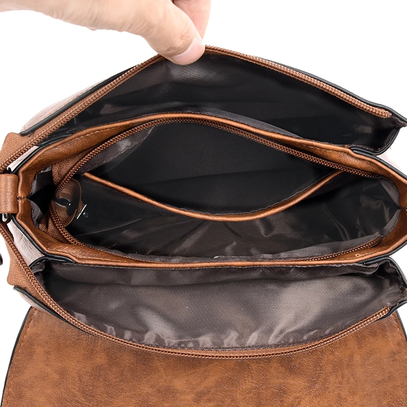 New 2020 Cowhide Vintage Crossbody PU Leather Cell Phone Shoulder Bag Messenger Bags Fashion Daily Use For Women Wallet HandBags
New 2020 Cowhide Vintage Crossbody PU Leather Cell Phone Shoulder Bag Messenger Bags Fashion Daily Use For Women Wallet HandBags