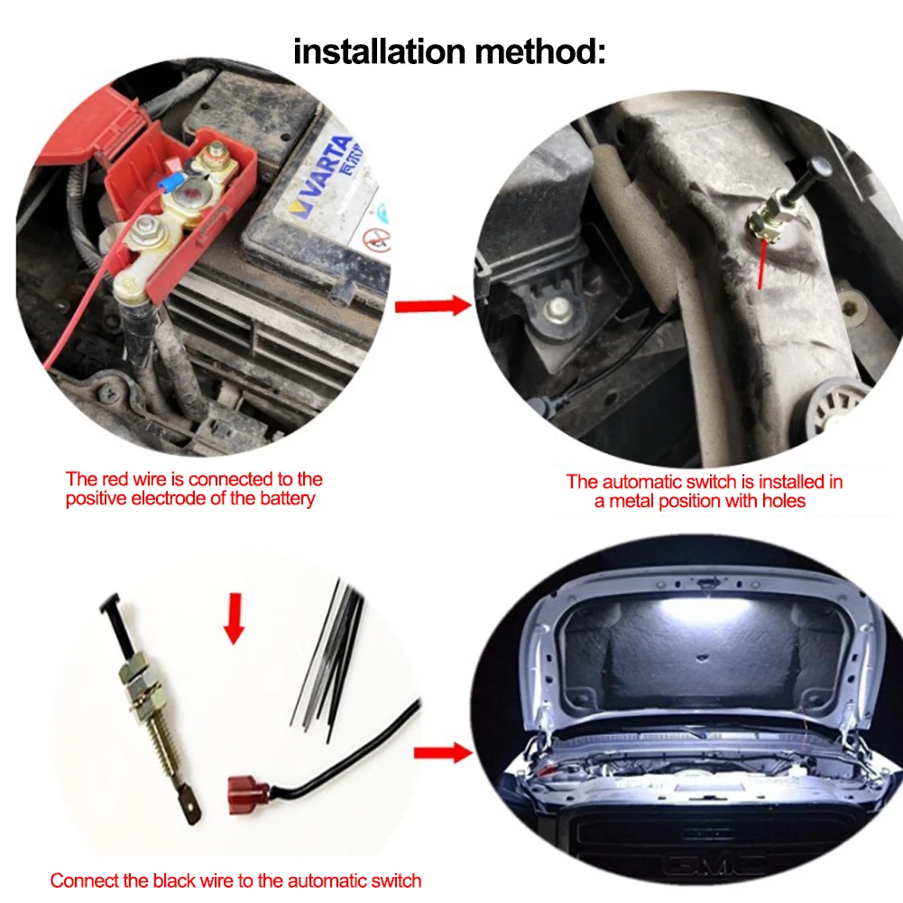 Car Maintenance Lamp Work Light Car Led Lights White Under Hood LED Light Kit With Automatic on/off Universal Fits any Vehicle
Car Maintenance Lamp Work Light Car Led Lights White Under Hood LED Light Kit With Automatic on/off Universal Fits any Vehicle