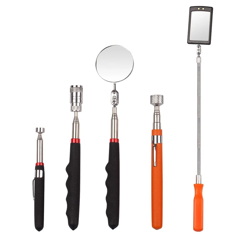 5 шт. телескопический магнитный инструмент для захвата, включая 10 фунтов/8 фунтов/5 фунтов стержень для захвата и Набор круглых/квадратных зе...
5 шт. телескопический магнитный инструмент для захвата, включая 10 фунтов/8 фунтов/5 фунтов стержень для захвата и Набор круглых/квадратных зе...