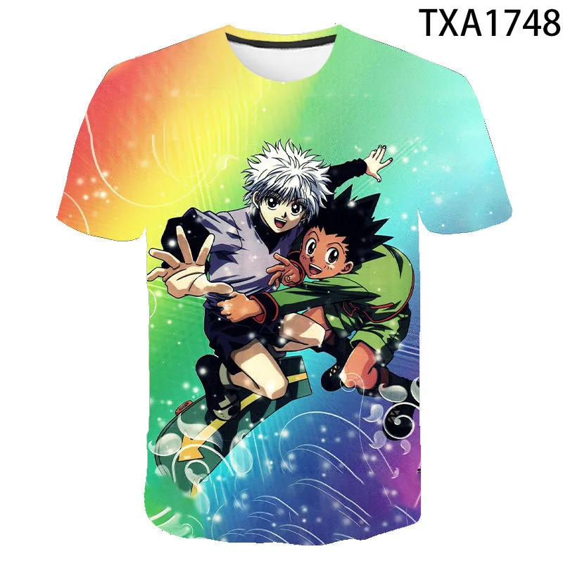 Boy Girl Kids Anime Hunter X Hunter Fashion Casual Men Women Children 3D Printed T Shirt Short Sleeve Wild Personality Tops Tee
Boy Girl Kids Anime Hunter X Hunter Fashion Casual Men Women Children 3D Printed T Shirt Short Sleeve Wild Personality Tops Tee