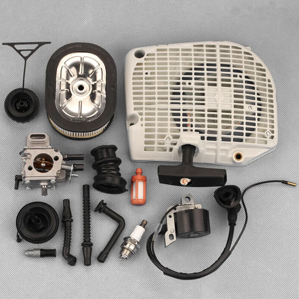 Ignition coil Carburetor kit Spark plug Replacement Set Recoil starter Garden Repair Tools Lawn Mower Trimmer Spark Plugs New
Ignition coil Carburetor kit Spark plug Replacement Set Recoil starter Garden Repair Tools Lawn Mower Trimmer Spark Plugs New