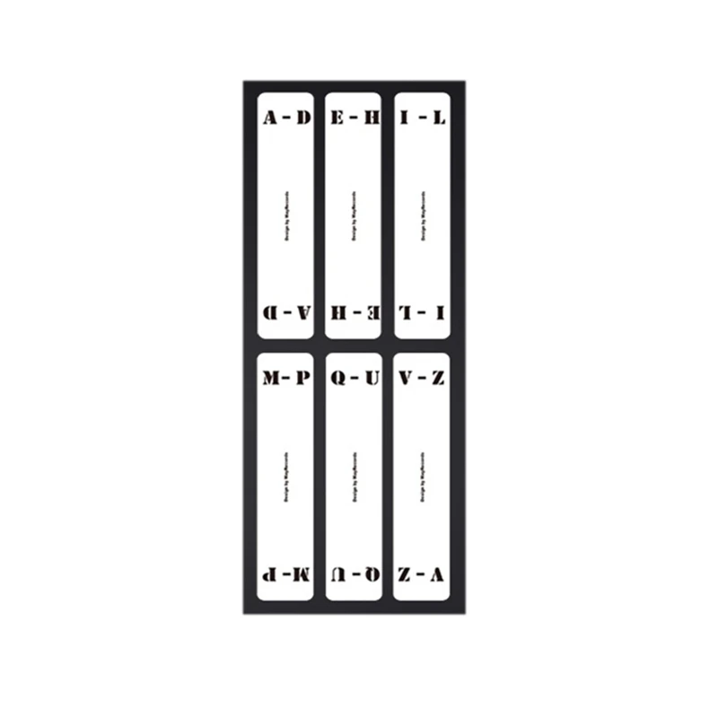 6PCS Alphabet Tab Index Cards Turntable Music Vinyl Organizers LP Record Dividers Cards
6PCS Alphabet Tab Index Cards Turntable Music Vinyl Organizers LP Record Dividers Cards