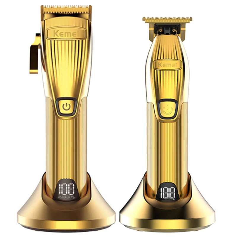 Professional LCD electirc low noise hair clipper for men barber shop rechargeable hair timmer powerful hair cutting tool 
Professional LCD electirc low noise hair clipper for men barber shop rechargeable hair timmer powerful hair cutting tool