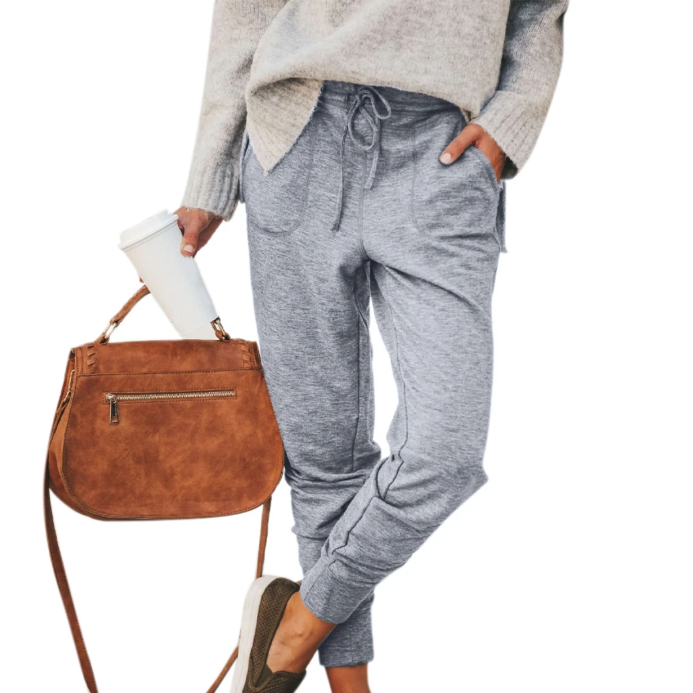 2020 Модные женские повседневные брюки, повседневные брюки-карандаш на шнуровке для женщин, однотонные свободные спортивные брюки-карго, жен... 
2020 Модные женские повседневные брюки, повседневные брюки-карандаш на шнуровке для женщин, однотонные свободные спортивные брюки-карго, жен...