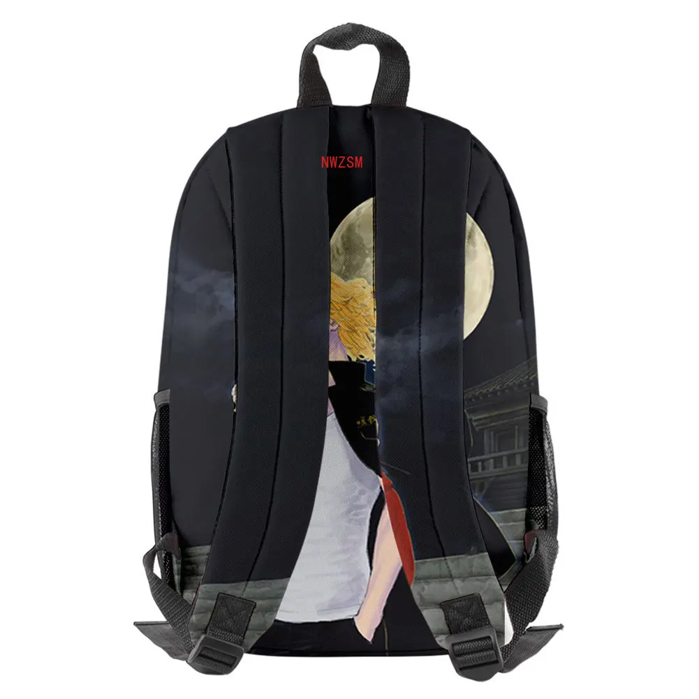 Anime Tokyo Revengers Coslay 3D Print School Bag Rucksack Backpack Casual Canvas Lager Capacity Shoulder Bag Schoolbag Hot
Anime Tokyo Revengers Coslay 3D Print School Bag Rucksack Backpack Casual Canvas Lager Capacity Shoulder Bag Schoolbag Hot