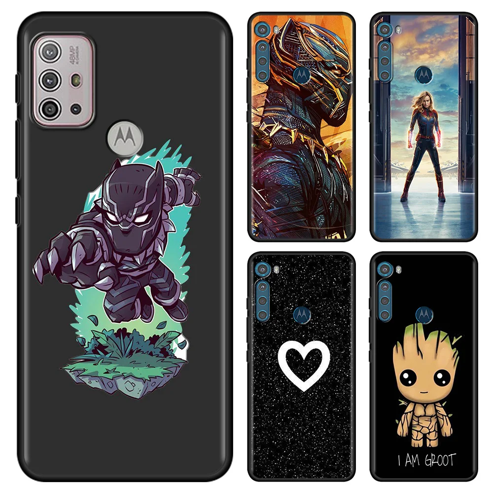 Чехол с черной пантерой для Moto One Fusion G Pure G100 G60s G60 G30 G20 G10 G9 G8 Plus E40 E20 E6s Edge 20 |