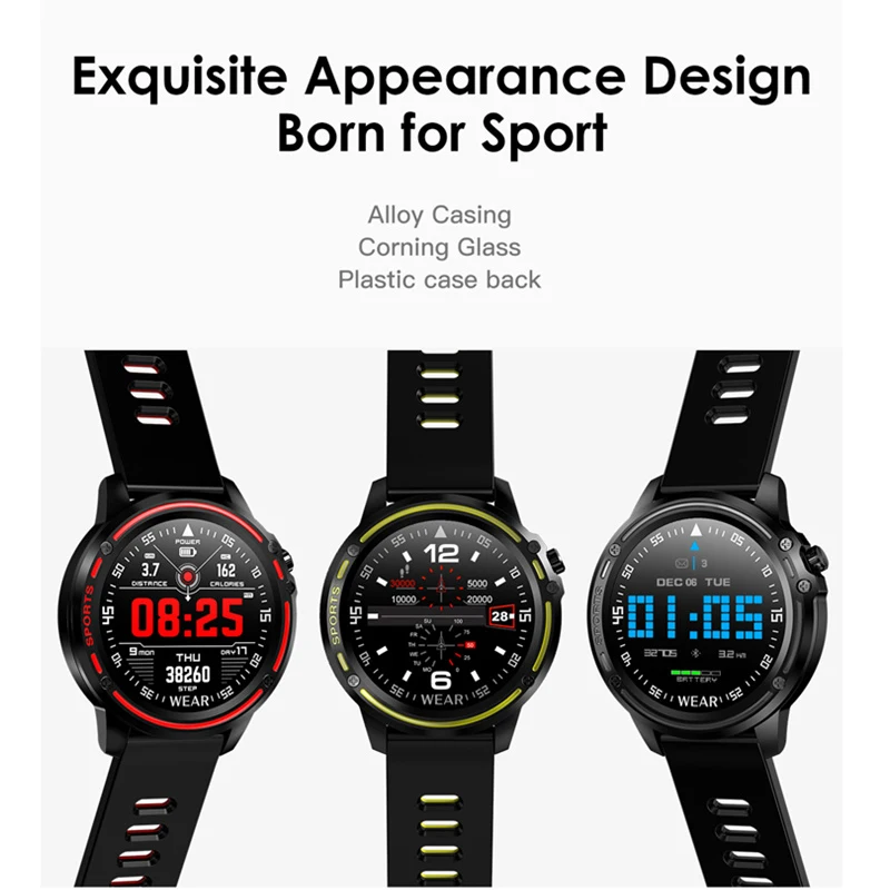 L8 Smart Watch Men Ip68 Waterproof Mode Smart Watch with Ecg Ppg Blood Pressure Heart Rate Sports Fitness Watches
L8 Smart Watch Men Ip68 Waterproof Mode Smart Watch with Ecg Ppg Blood Pressure Heart Rate Sports Fitness Watches