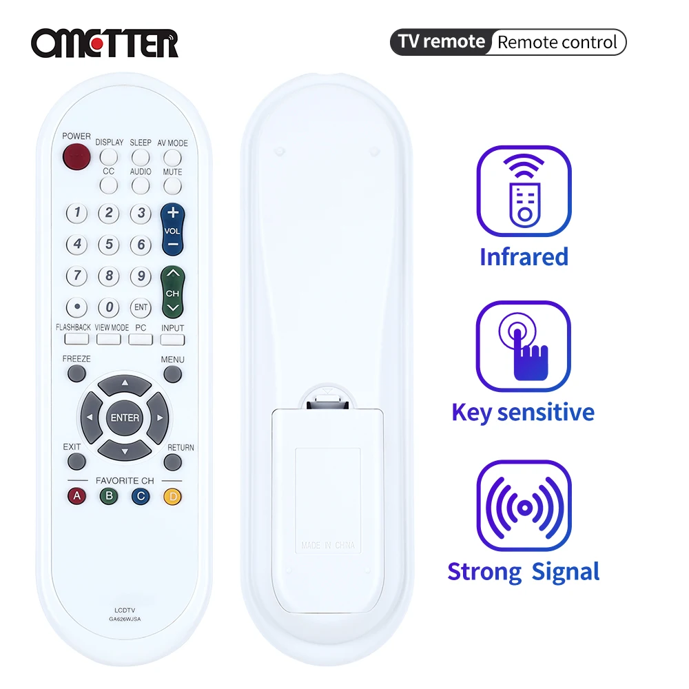 New GA626WJSA Remote Control For SHARP LCD TVGA603WJSA LC19SB24UW LC19SB25UW LC19SK24UW LC19SK25U LC19SK24U
New GA626WJSA Remote Control For SHARP LCD TVGA603WJSA LC19SB24UW LC19SB25UW LC19SK24UW LC19SK25U LC19SK24U
