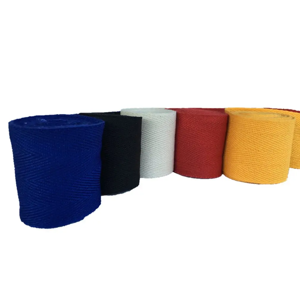 

Width 5cm Length 2.5M Cotton Sports Strap Sanda Muay Hand Wraps Professional Thai MMA Taekwondo Boxing Bandage