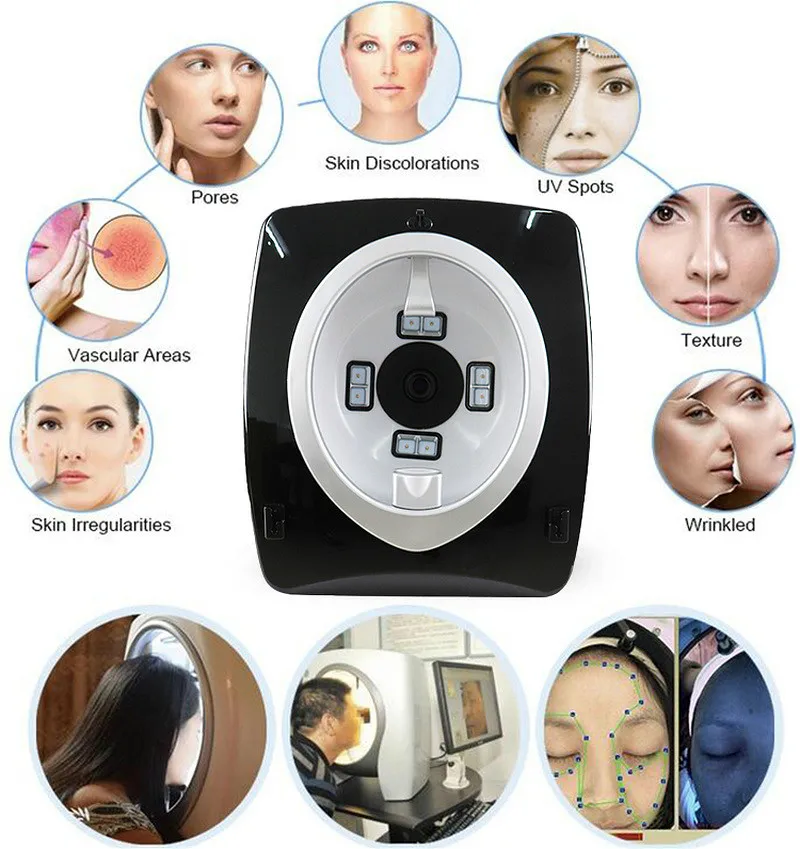 Skin Analyzer Uv+Rgb+Pl Facial Skin Care Testing Device Uv Lamp For Skin Diagnosis System Beauty Salon Spa Use
Skin Analyzer Uv+Rgb+Pl Facial Skin Care Testing Device Uv Lamp For Skin Diagnosis System Beauty Salon Spa Use