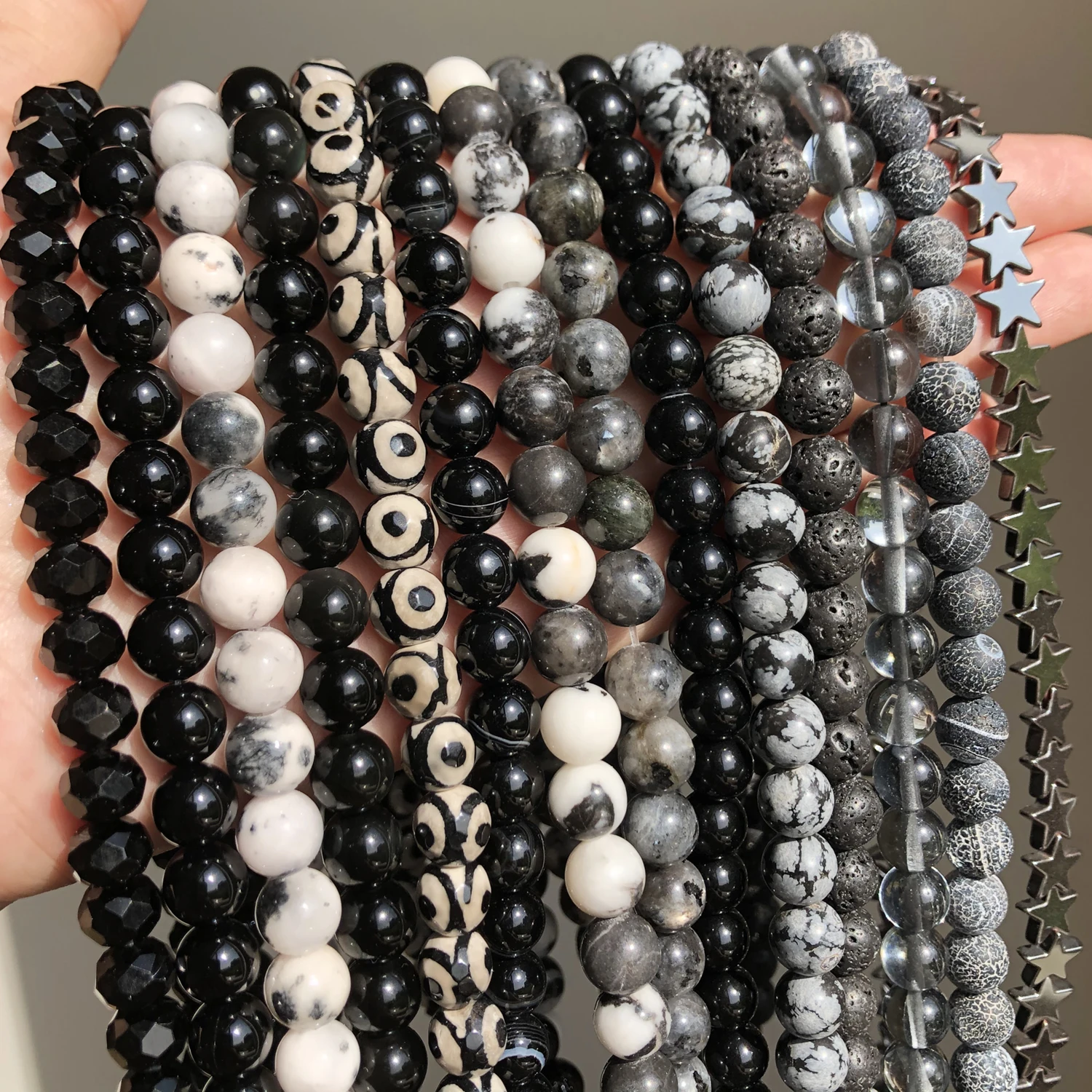 Natural Stone Black Agates Hematite Lava Cat Eye Beads Round Loose Bead For Jewelry Making Diy Bracelet Accessory 4/6/8/10/12mm
Natural Stone Black Agates Hematite Lava Cat Eye Beads Round Loose Bead For Jewelry Making Diy Bracelet Accessory 4/6/8/10/12mm
