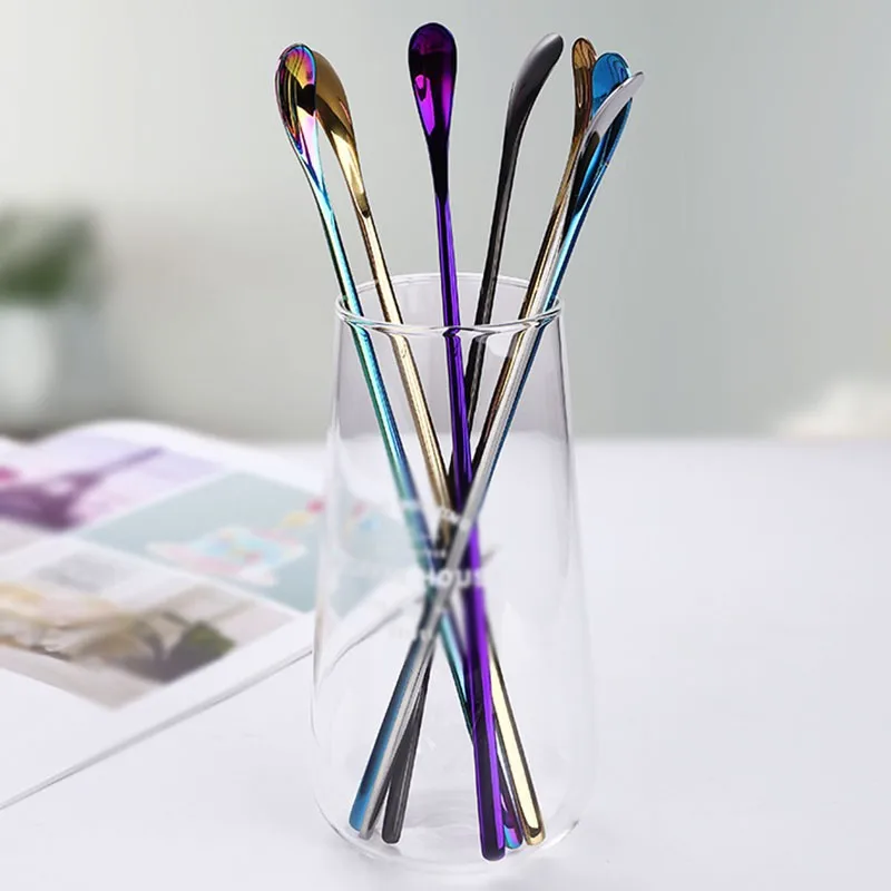 5PCS Tea Coffee Mixing Spoon Gold Spoon Long Handle Dessert Stainless Steel Vintage Teaspoons Drink Tableware Flowers Design
5PCS Tea Coffee Mixing Spoon Gold Spoon Long Handle Dessert Stainless Steel Vintage Teaspoons Drink Tableware Flowers Design