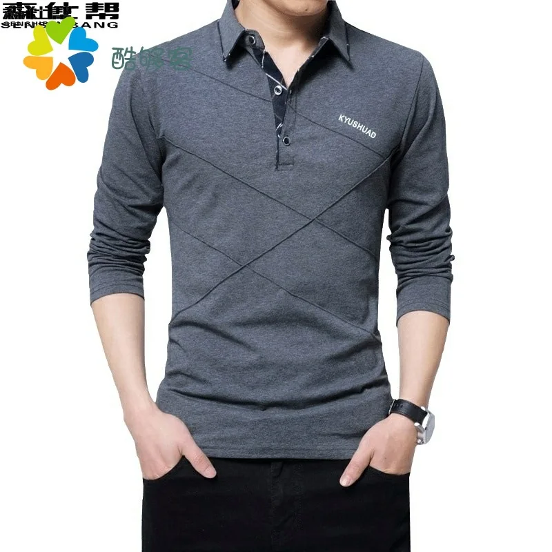 5XL Polo Shirt Collar Men Plus Size 3XL 4XL Autumn Button Brand Men Polo Shirt Long Sleeve Casual Male Shirt Dress Polo Shirts 
5XL Polo Shirt Collar Men Plus Size 3XL 4XL Autumn Button Brand Men Polo Shirt Long Sleeve Casual Male Shirt Dress Polo Shirts