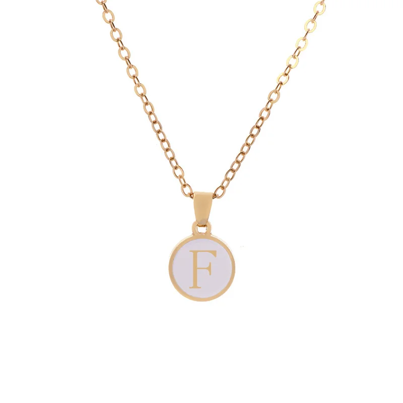 New Letter Necklace European And American Simple Temperament Wild 26 Letter Necklace Alloy Clavicle Chain Men And Women Necklace
New Letter Necklace European And American Simple Temperament Wild 26 Letter Necklace Alloy Clavicle Chain Men And Women Necklace