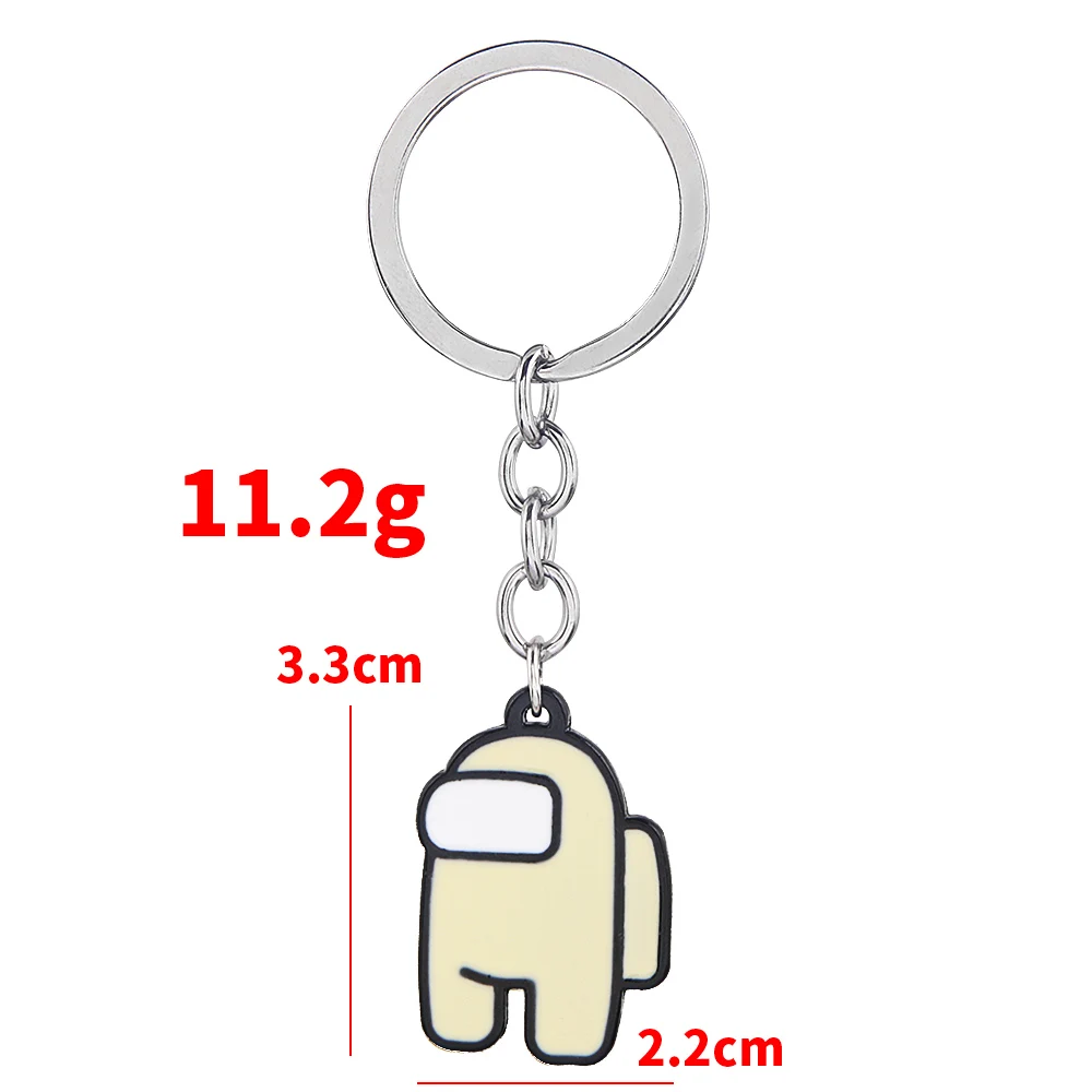 20Pcs Game Among Us Keychain Wholesale Cartoon Alloy Colourful Crewmate Imposter Key Chain for Game Fans Gift Jewelry
20Pcs Game Among Us Keychain Wholesale Cartoon Alloy Colourful Crewmate Imposter Key Chain for Game Fans Gift Jewelry