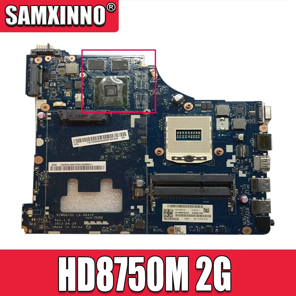 Akemy VIWGQ / GS LA-9641P For Lenovo G510 Laptop Motherboard PGA947 HM87 GPU HD8750M 2G 100% Test Work CPU Support I7
Akemy VIWGQ / GS LA-9641P For Lenovo G510 Laptop Motherboard PGA947 HM87 GPU HD8750M 2G 100% Test Work CPU Support I7