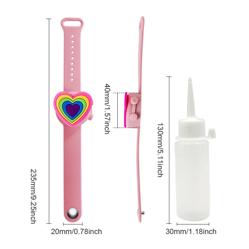 1 PC Portable Hand Sanatizer Soap Dispenser Cartoon Wristband Hand Dispenser Bracelet Sanitizer Cute Kid Hand Sanatizer Holder #
1 PC Portable Hand Sanatizer Soap Dispenser Cartoon Wristband Hand Dispenser Bracelet Sanitizer Cute Kid Hand Sanatizer Holder #