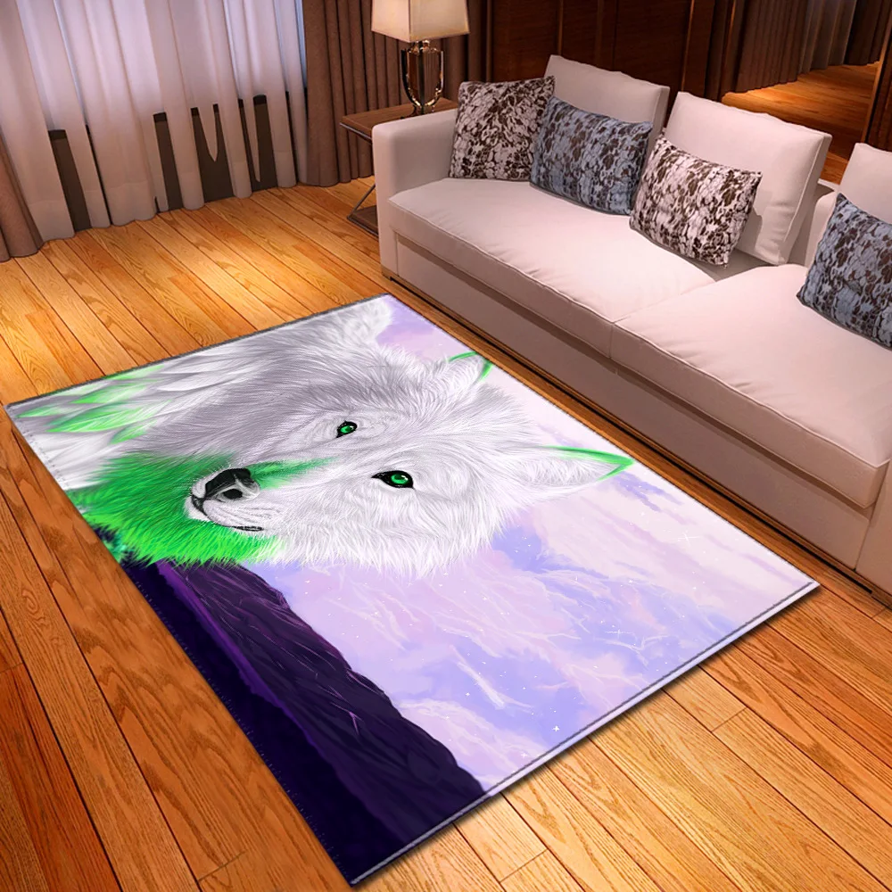 Cartoon Animal 3D Wolf Printed Big Carpets for Living Room Home Area Rug Kids Bedroom Play Carpet Soft Flannel Child Crawl Mats
Cartoon Animal 3D Wolf Printed Big Carpets for Living Room Home Area Rug Kids Bedroom Play Carpet Soft Flannel Child Crawl Mats