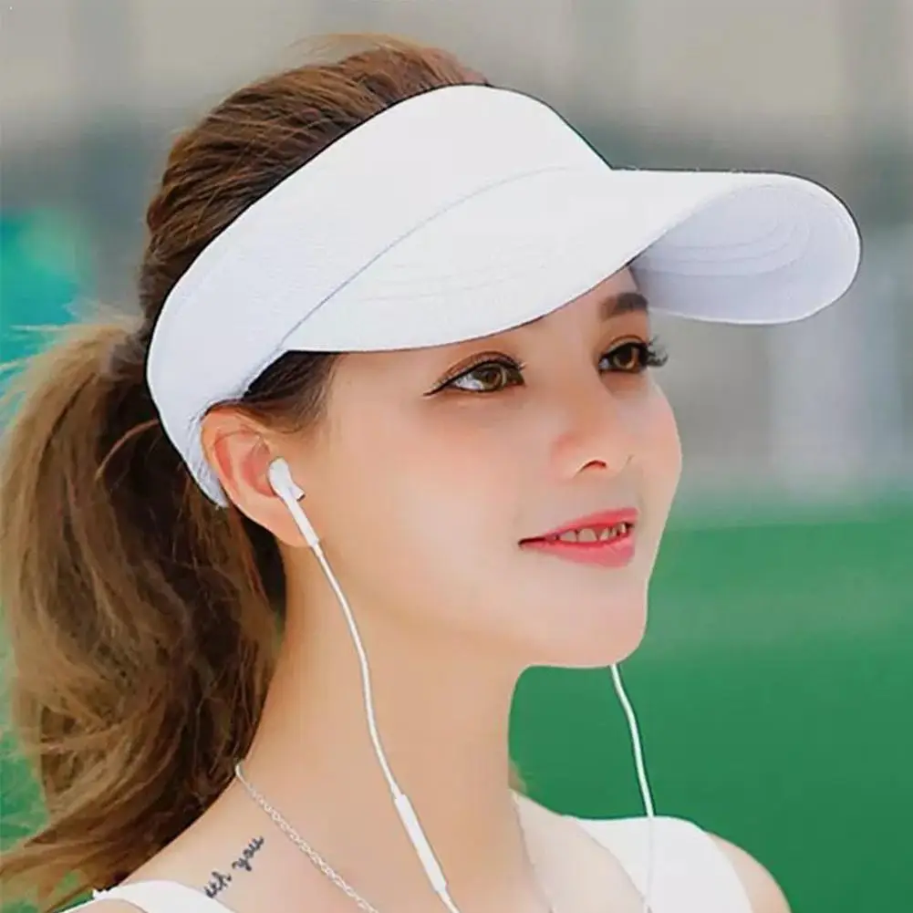 Summer Adjustable Visor Sun Hat Unisex Fashion Outdoor Tennis Men Empty Baseball Sport Ravel Women Top Cap Beach Caps Sunsc Q5L0
Summer Adjustable Visor Sun Hat Unisex Fashion Outdoor Tennis Men Empty Baseball Sport Ravel Women Top Cap Beach Caps Sunsc Q5L0
