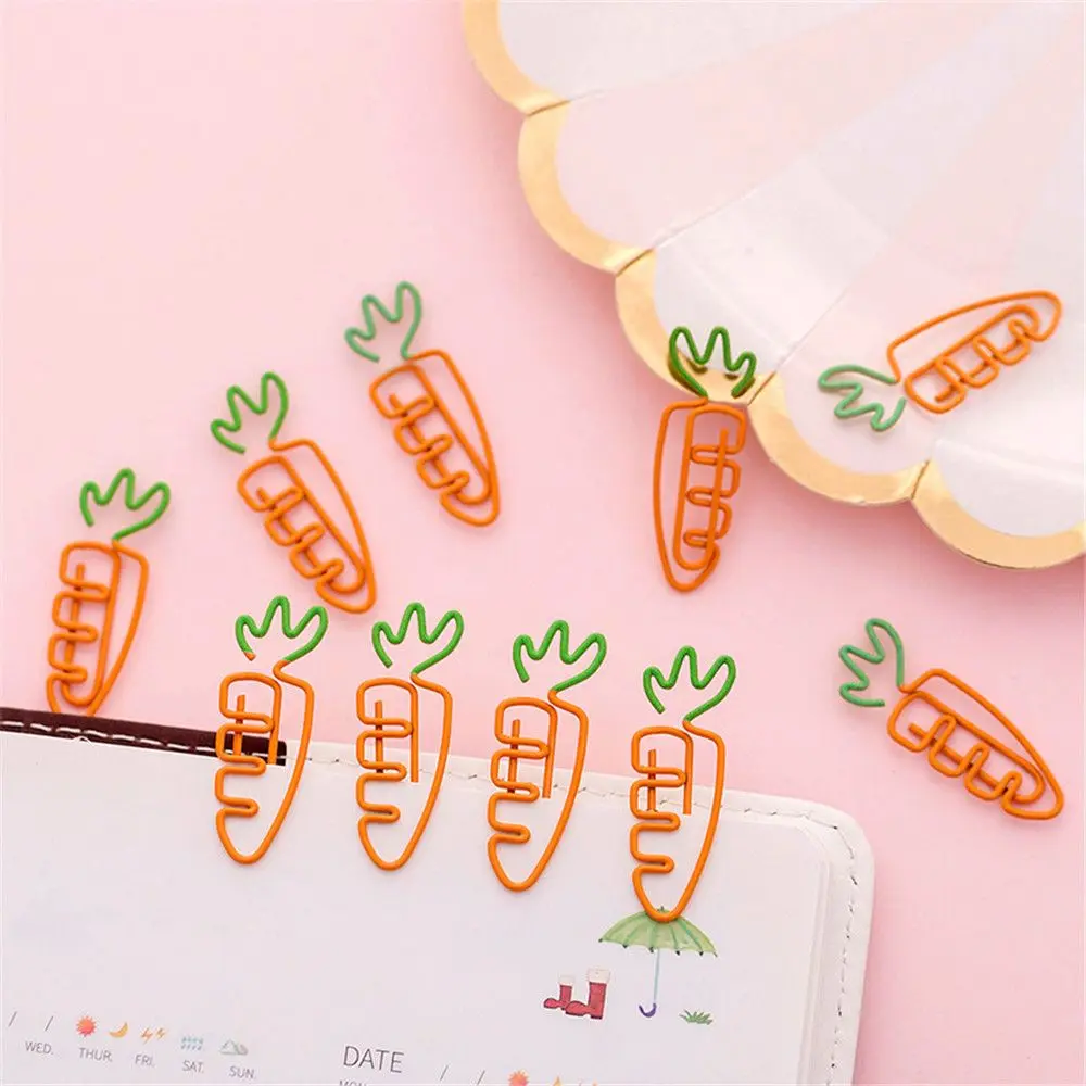 5 шт./лот милый мультфильм морковь дизайн бумажные зажимы Kawaii металлические канцелярские скрепки зажимы закладки Мемо планировщик клип офи...
5 шт./лот милый мультфильм морковь дизайн бумажные зажимы Kawaii металлические канцелярские скрепки зажимы закладки Мемо планировщик клип офи...