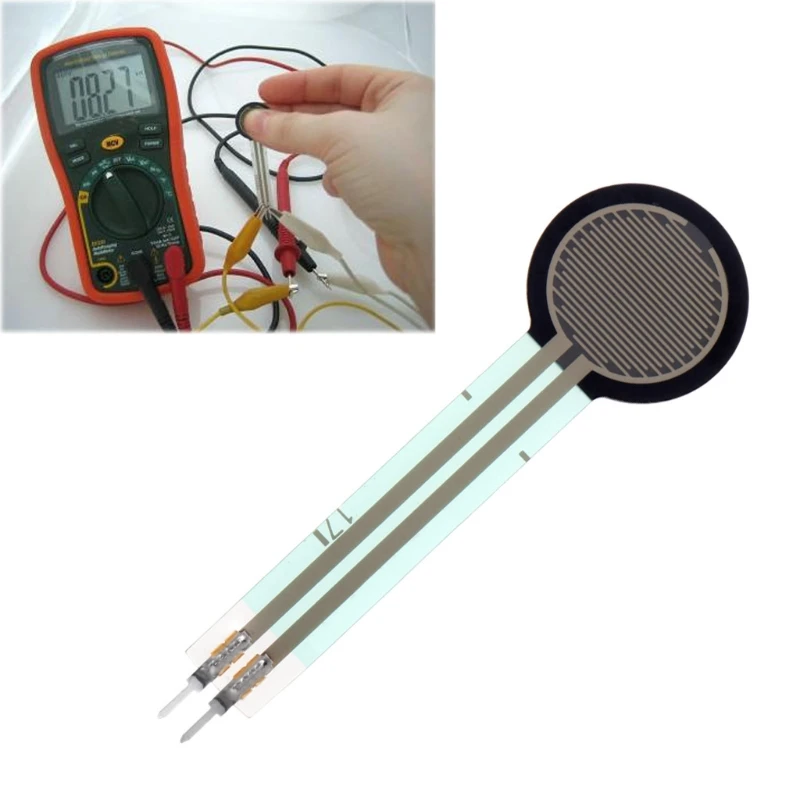 FSR402 0.5" Film Force Sensitive Resistor Force Sensor 0g~10kg For Tail