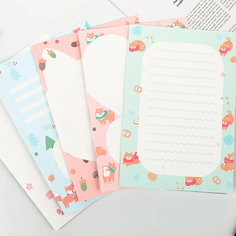 NJ-001-81 Big size Writing Letters 6pc+Envelops 3pc 9pcs Set Fashion School Office Cartoon Students Paper Envelope Letters Sets
NJ-001-81 Big size Writing Letters 6pc+Envelops 3pc 9pcs Set Fashion School Office Cartoon Students Paper Envelope Letters Sets