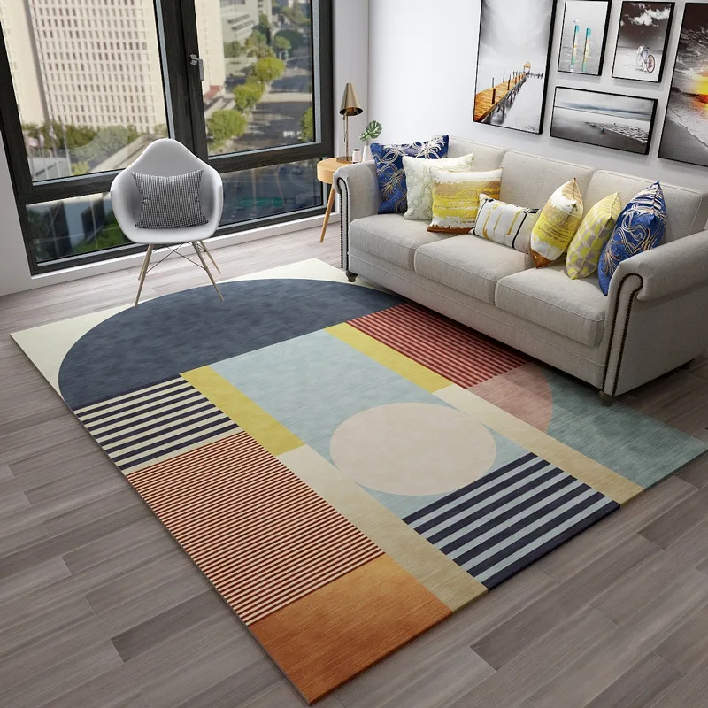Nordic Geometric Printed Carpet Home Decor Light Luxury Modern Minimalist Living Room Area Rug Large Size Study Yoga Teppich Mat
Nordic Geometric Printed Carpet Home Decor Light Luxury Modern Minimalist Living Room Area Rug Large Size Study Yoga Teppich Mat