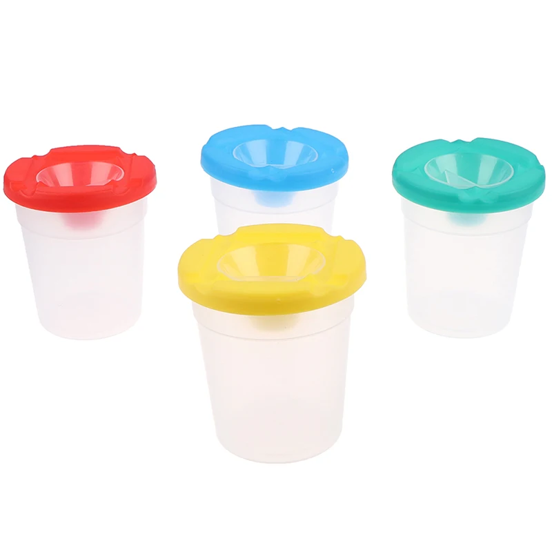 Water leakage prevention DIY Children Washing Cup writing brush Cup Paint Cup 
Water leakage prevention DIY Children Washing Cup writing brush Cup Paint Cup