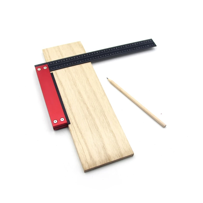 Aluminum Alloy Square Ruler Right Angle Marking Gauge Protractor for Carpenter 35ED
Aluminum Alloy Square Ruler Right Angle Marking Gauge Protractor for Carpenter 35ED