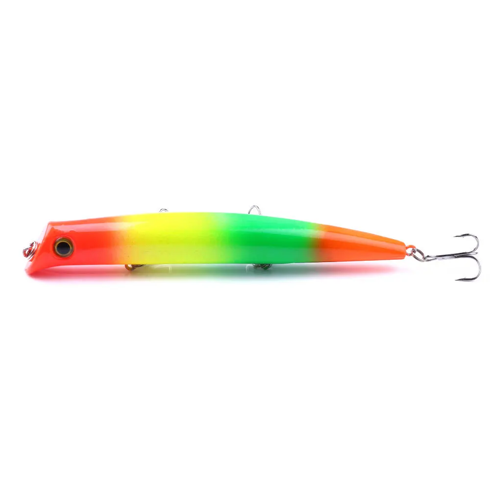 10pcs 12CM 17G Fishing Lure Floating Popper LipLess Minnow Sea Hard Bait Strong Hook Wobblers pesca | Спорт и развлечения