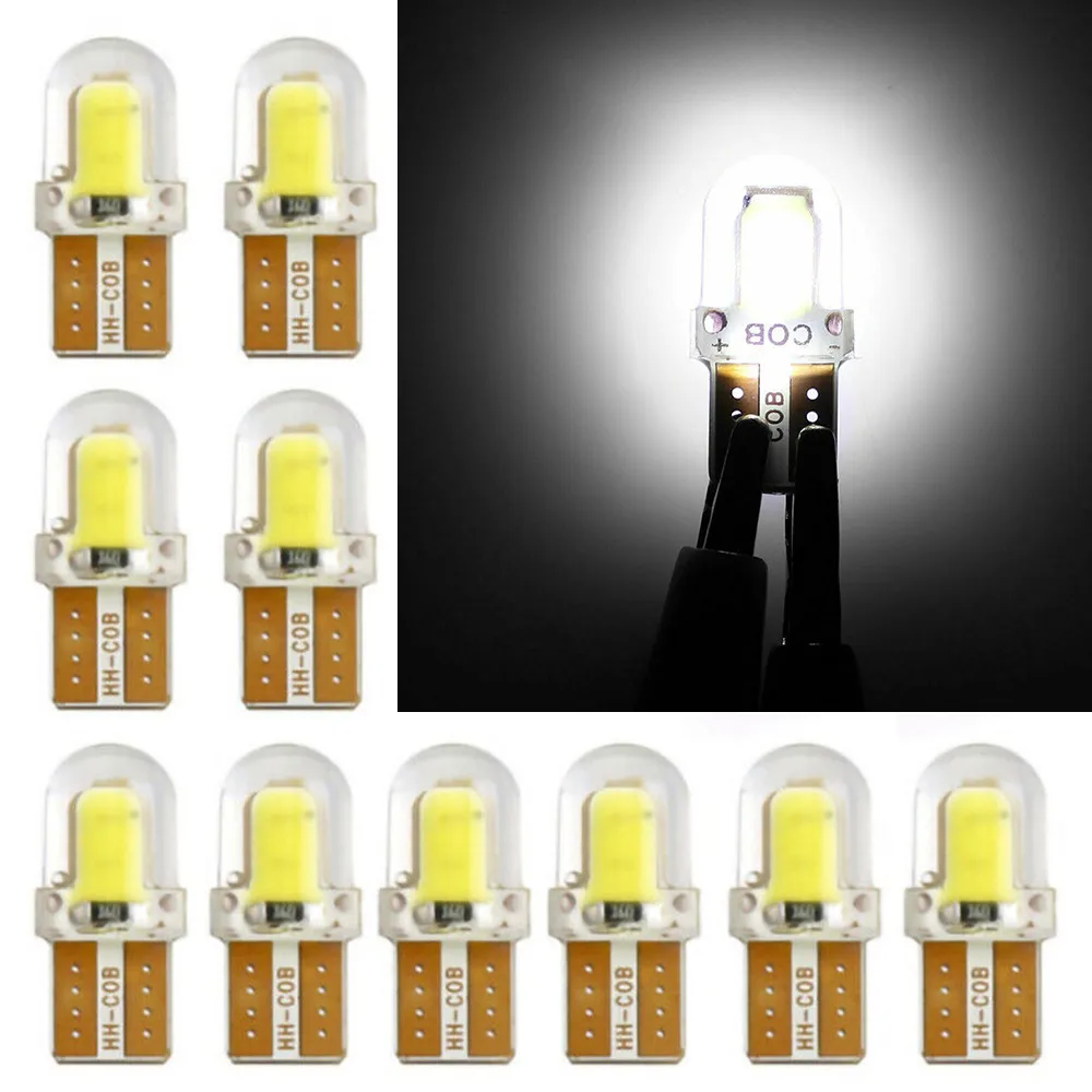 10x Car LED White Light Bulbs T10 W5W 147 152 158 159 161 168 184 192 193 194 2821 2825 Turn Signals Side Marker Lights
10x Car LED White Light Bulbs T10 W5W 147 152 158 159 161 168 184 192 193 194 2821 2825 Turn Signals Side Marker Lights