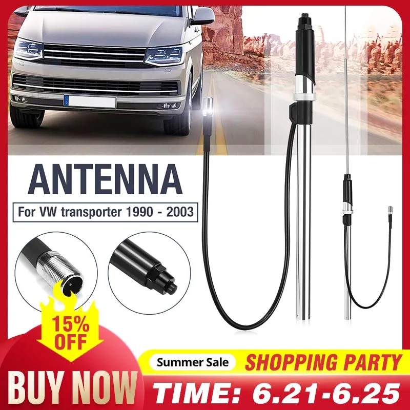 Aerial Antenna For VW T4(1990-2003) for Eurovann Bus Camperr Transporter AM/FM Antenna
Aerial Antenna For VW T4(1990-2003) for Eurovann Bus Camperr Transporter AM/FM Antenna