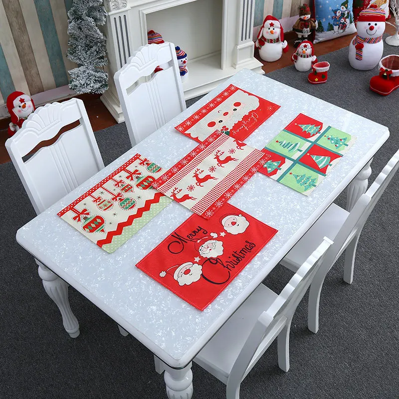 Christmas Tree Cute Placemat Santa Balloon Table Mat Christmas Restaurant Decoration Home Party Decoration New Year Supplies
Christmas Tree Cute Placemat Santa Balloon Table Mat Christmas Restaurant Decoration Home Party Decoration New Year Supplies