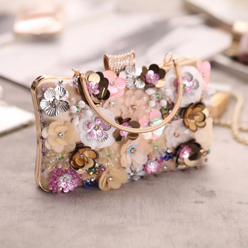 2021 Luxury Women's Evening Clutches Hand Bag Bridal Wedding Party Clutch Purse Floral Sequin Flower Handbag Shoulder Bag
2021 Luxury Women's Evening Clutches Hand Bag Bridal Wedding Party Clutch Purse Floral Sequin Flower Handbag Shoulder Bag