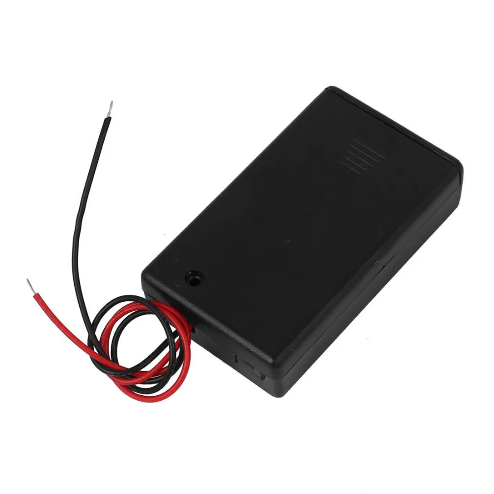 300pcs/lot MasterFire 2-Wire Cable Connector 3 x 1.5V AAA Batteries Case Cover Black Plastic Battery Holder Storage Box
300pcs/lot MasterFire 2-Wire Cable Connector 3 x 1.5V AAA Batteries Case Cover Black Plastic Battery Holder Storage Box