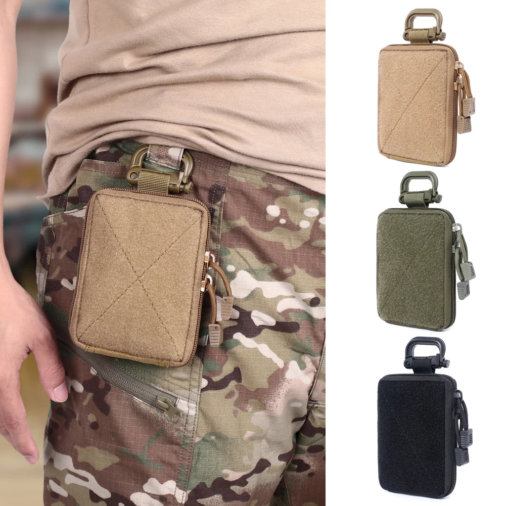 Multifunctional Tactical EDC Molle Bags Waist Pouch Camping Accessories Outdoor Camp Hunting Tool Bag Coin Purse
Multifunctional Tactical EDC Molle Bags Waist Pouch Camping Accessories Outdoor Camp Hunting Tool Bag Coin Purse