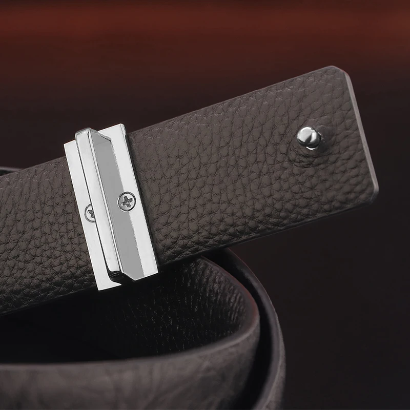3.3CM Slide Metal Buckle Leather Belt For Men High Quality Retro Male Waistband Leisure Ceinture Homme
3.3CM Slide Metal Buckle Leather Belt For Men High Quality Retro Male Waistband Leisure Ceinture Homme