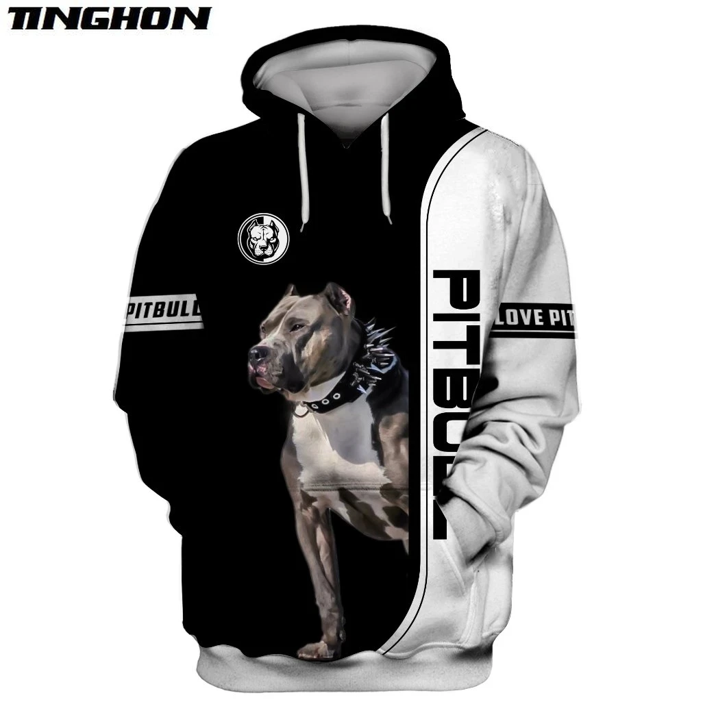 Animal Love Pitbull Dog 3D Printed Autumn Men Hoodies Unisex Pullovers Zip Hoodie Casual Street Tracksuit Cosplay Clothing XY12
Animal Love Pitbull Dog 3D Printed Autumn Men Hoodies Unisex Pullovers Zip Hoodie Casual Street Tracksuit Cosplay Clothing XY12