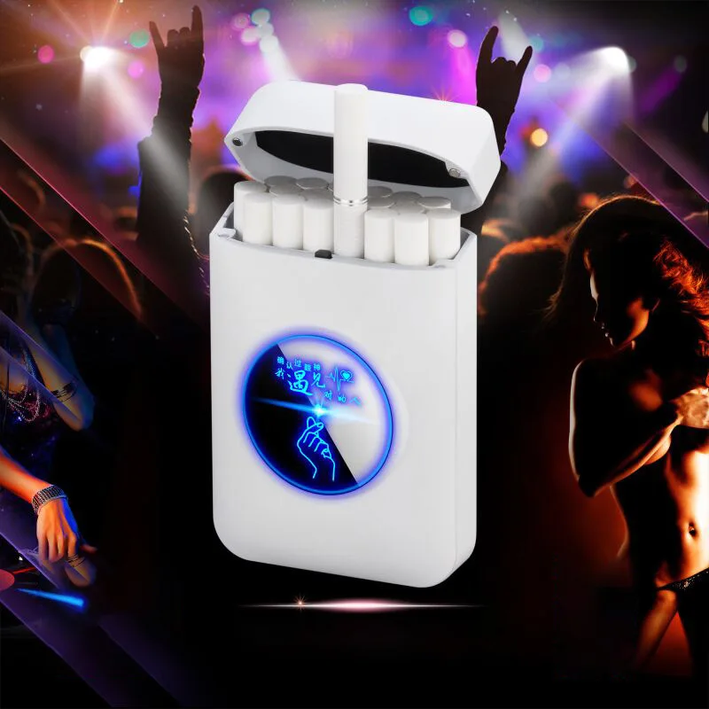 USB Electric Lighter Metal Cigarette Case Men Gifts Cool Lighter Men's Gift Creative Rechargeable Cigarette Case
USB Electric Lighter Metal Cigarette Case Men Gifts Cool Lighter Men's Gift Creative Rechargeable Cigarette Case