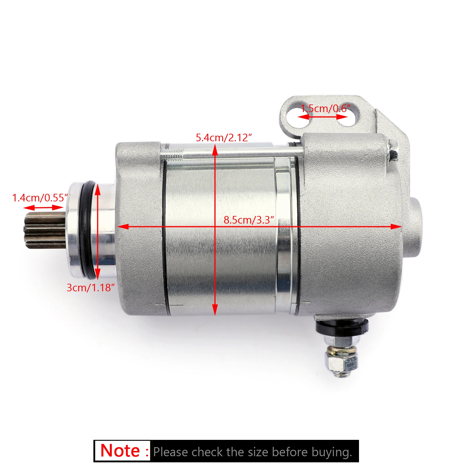 Motorcycle Starter Motor 55140001100 55140001000 For KTM 200 250 300 XC-W EXC EXC-E XC 2008-2012 2009 12V 410W Motorcycle
Motorcycle Starter Motor 55140001100 55140001000 For KTM 200 250 300 XC-W EXC EXC-E XC 2008-2012 2009 12V 410W Motorcycle
