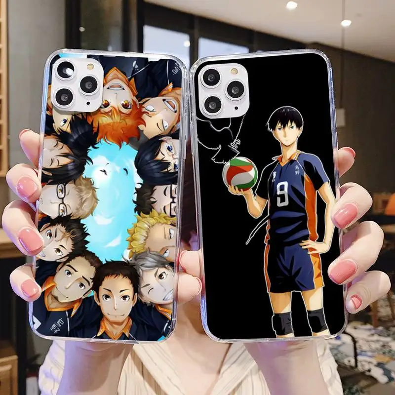 Anime Haikyuu Volleyball Boy Clear Phone Case For Iphone 6 6s 7 8 plus X Xr XS 11 12 Mini Pro Max Transparent Fundas Cover
Anime Haikyuu Volleyball Boy Clear Phone Case For Iphone 6 6s 7 8 plus X Xr XS 11 12 Mini Pro Max Transparent Fundas Cover