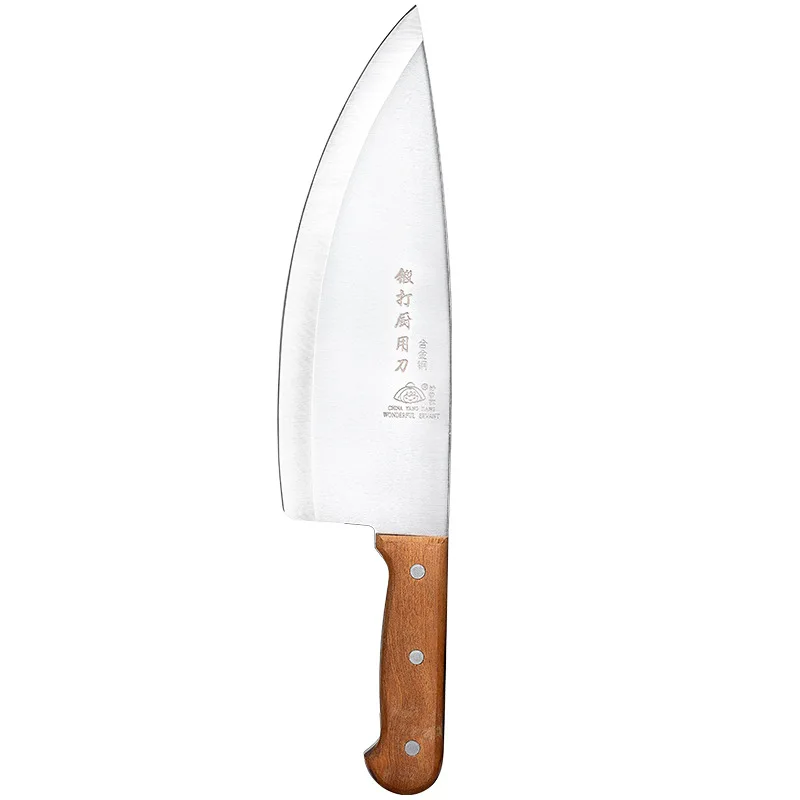 

Ручная ковка кухонный нож мясника японская Охота Рыбалка косточки мясо мясница шеф-повар убой нарезка инструменты для готовки