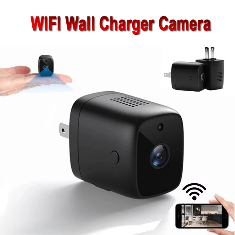 HD стены Зарядное устройство штекер Адаптер кулачковый экшн камера с Wi Fi